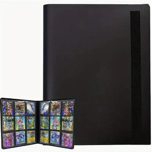 Collectible Card Binder Album – 160 / 360 / 480 Slots | 4 / 9 / 12 Pocket Trading Card Binder
