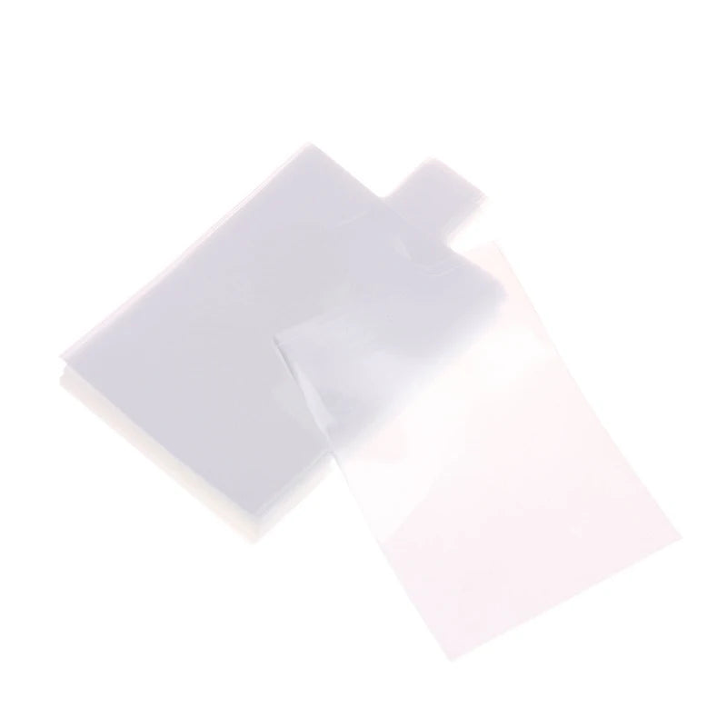 100PCS Pull Tab Soft Card Sleeves 3.54x2.56in – Easy Removal Penny Sleeves for Toploaders